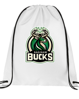Saginaw Bucks Basketball Logo - Drawstring Bag