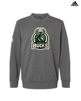 Saginaw Bucks Basketball Logo - Mens Adidas Crewneck