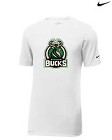 Saginaw Bucks Basketball Logo - Mens Nike Cotton Poly Tee