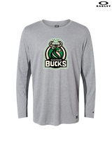 Saginaw Bucks Basketball Logo - Mens Oakley Longsleeve