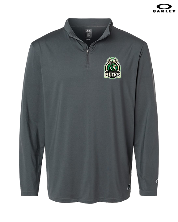 Saginaw Bucks Basketball Logo - Mens Oakley Quarter Zip