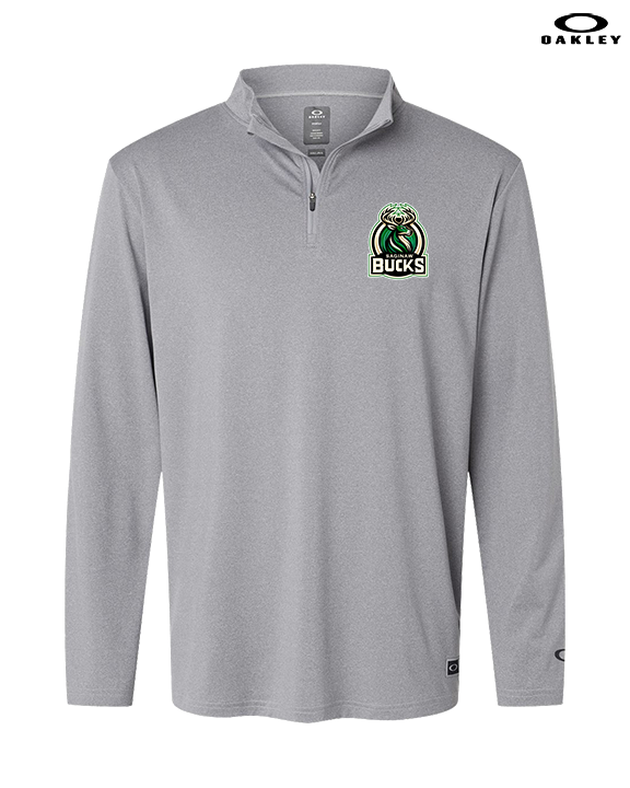 Saginaw Bucks Basketball Logo - Mens Oakley Quarter Zip