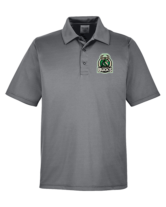 Saginaw Bucks Basketball Logo - Mens Polo