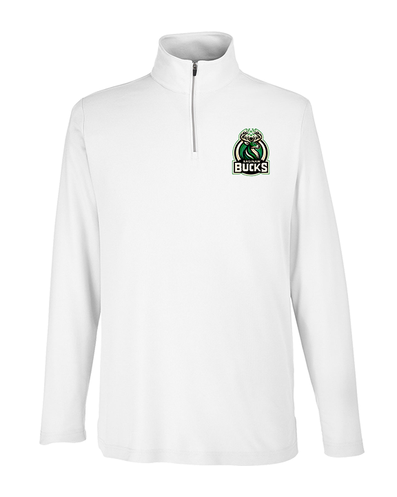 Saginaw Bucks Basketball Logo - Mens Quarter Zip