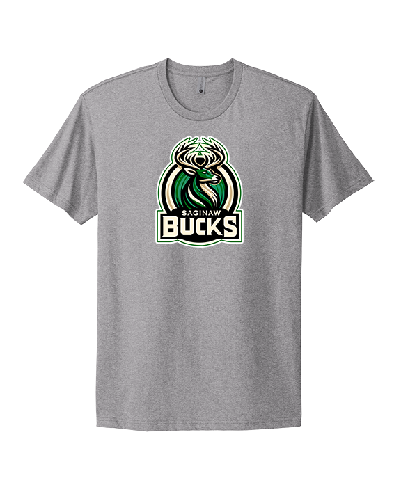 Saginaw Bucks Basketball Logo - Mens Select Cotton T-Shirt