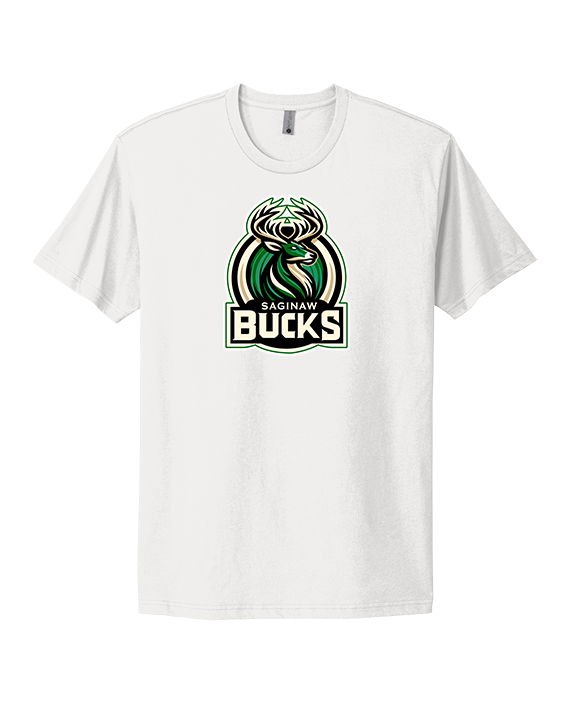 Saginaw Bucks Basketball Logo - Mens Select Cotton T-Shirt