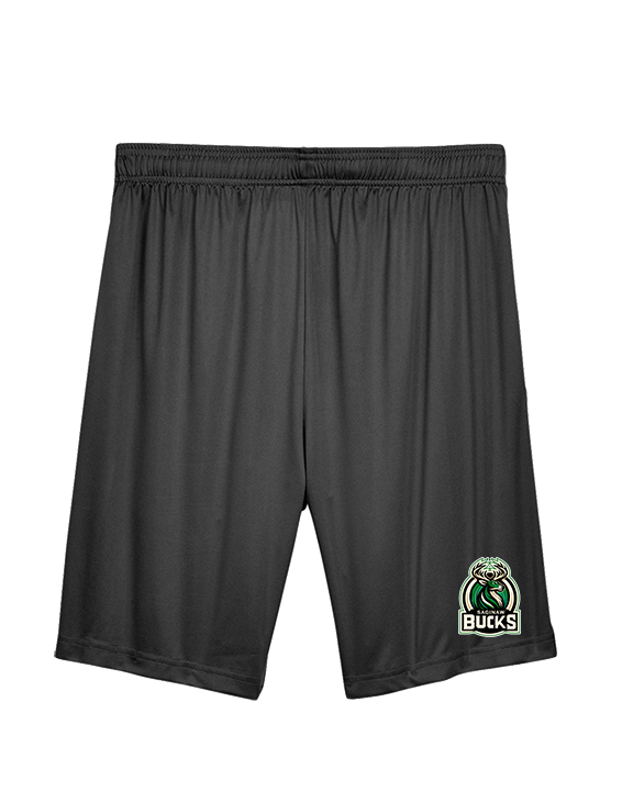 Saginaw Bucks Basketball Logo - Mens Training Shorts with Pockets