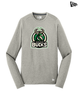 Saginaw Bucks Basketball Logo - New Era Performance Long Sleeve
