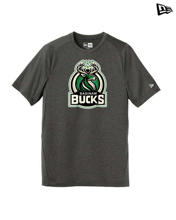 Saginaw Bucks Basketball Logo - New Era Performance Shirt