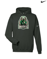 Saginaw Bucks Basketball Logo - Nike Club Fleece Hoodie