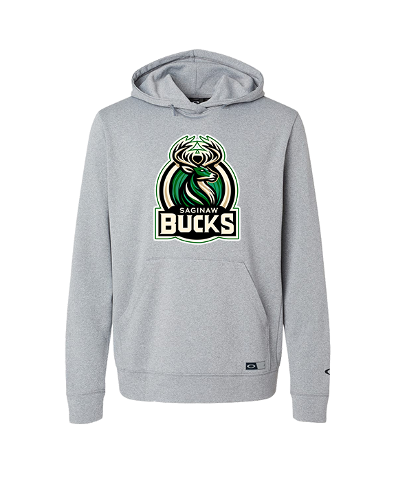 Saginaw Bucks Basketball Logo - Oakley Performance Hoodie
