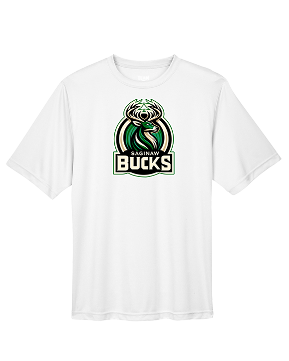 Saginaw Bucks Basketball Logo - Performance Shirt