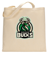 Saginaw Bucks Basketball Logo - Tote