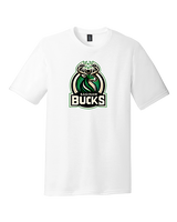 Saginaw Bucks Basketball Logo - Tri-Blend Shirt