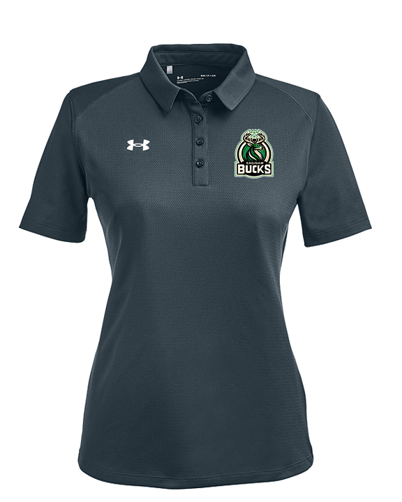 Saginaw Bucks Basketball Logo - Under Armour Ladies Tech Polo