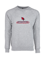 Saginaw Valley State University Basketball Cardinals - Crewneck Sweatshirt