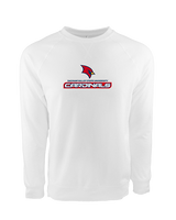 Saginaw Valley State University Basketball Cardinals - Crewneck Sweatshirt
