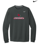 Saginaw Valley State University Basketball Cardinals - Mens Nike Crewneck