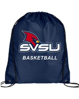 Saginaw Valley State University Basketball SVSU - Drawstring Bag