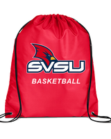 Saginaw Valley State University Basketball SVSU - Drawstring Bag