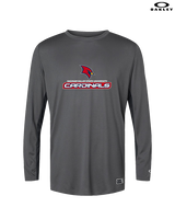 Saginaw Valley State University Football Cardinals - Mens Oakley Longsleeve