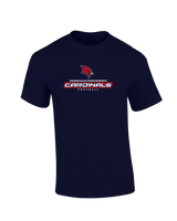 Saginaw Valley State University Football Football - Cotton T-Shirt