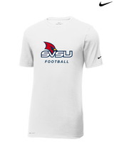 Saginaw Valley State University Football SVSU - Mens Nike Cotton Poly Tee