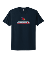 Saginaw Valley State University Golf Cardinals - Mens Select Cotton T-Shirt