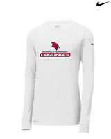Saginaw Valley State University Soccer Cardinals - Mens Nike Longsleeve