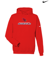Saginaw Valley State University Soccer Cardinals - Nike Club Fleece Hoodie