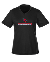 Saginaw Valley State University Soccer Cardinals - Womens Performance Shirt