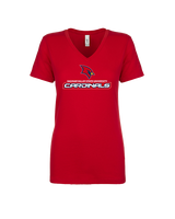 Saginaw Valley State University Soccer Cardinals - Womens Vneck