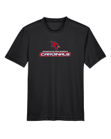 Saginaw Valley State University Soccer Cardinals - Youth Performance Shirt