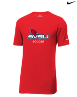 Saginaw Valley State University Soccer SVSU - Mens Nike Cotton Poly Tee