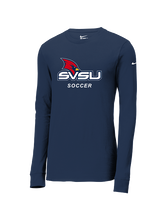 Saginaw Valley State University Soccer SVSU - Mens Nike Longsleeve