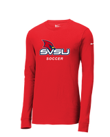 Saginaw Valley State University Soccer SVSU - Mens Nike Longsleeve