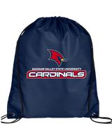 Saginaw Valley State University Softball Cardinals - Drawstring Bag