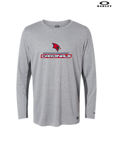 Saginaw Valley State University Softball Cardinals - Mens Oakley Longsleeve
