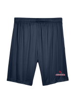 Saginaw Valley State University Softball Cardinals - Mens Training Shorts with Pockets