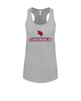 Saginaw Valley State University Softball Cardinals - Womens Tank Top