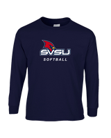 Saginaw Valley State University Softball SVSU - Cotton Longsleeve