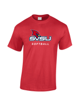 Saginaw Valley State University Softball SVSU - Cotton T-Shirt