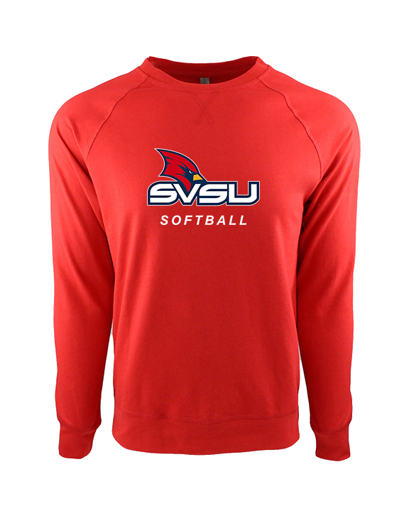 Saginaw Valley State University Softball SVSU - Crewneck Sweatshirt