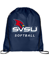 Saginaw Valley State University Softball SVSU - Drawstring Bag