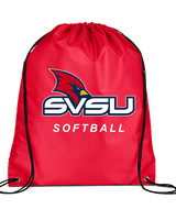 Saginaw Valley State University Softball SVSU - Drawstring Bag
