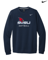Saginaw Valley State University Softball SVSU - Mens Nike Crewneck