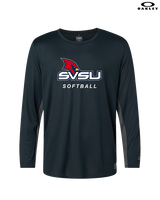 Saginaw Valley State University Softball SVSU - Mens Oakley Longsleeve