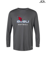 Saginaw Valley State University Softball SVSU - Mens Oakley Longsleeve