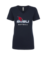 Saginaw Valley State University Softball SVSU - Womens Vneck