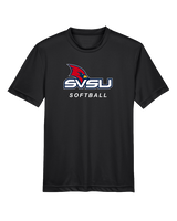 Saginaw Valley State University Softball SVSU - Youth Performance Shirt